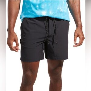 Chubbies Mens Midnight‎ Adventures 6” Inseam Black Regular Fit Shorts Large